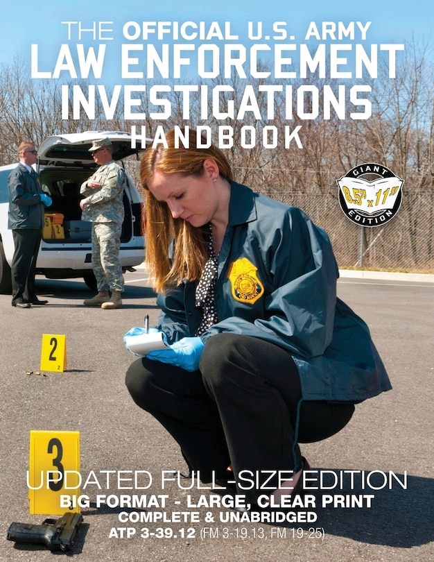 Front cover_The Official US Army Law Enforcement Investigations Handbook - Updated Edition