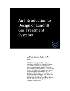 Front cover_An Introduction to Design of Landfill Gas Treatment Systems