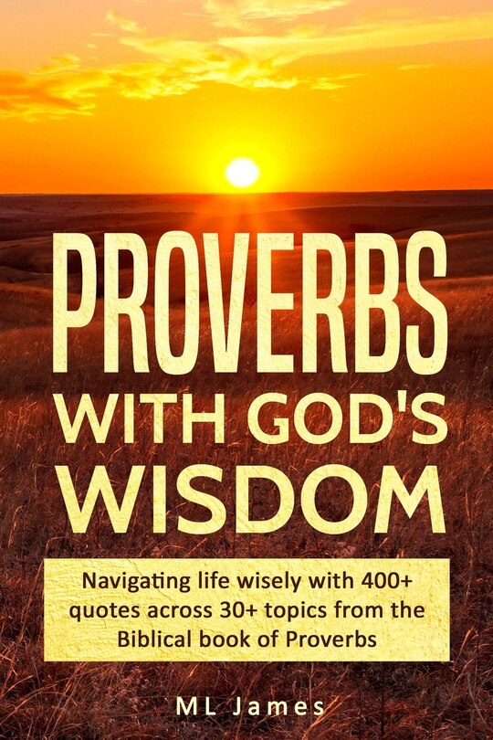 Front cover_Proverbs with God's Wisdom