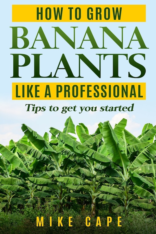 Front cover_How to grow Banana Plants like a Professional