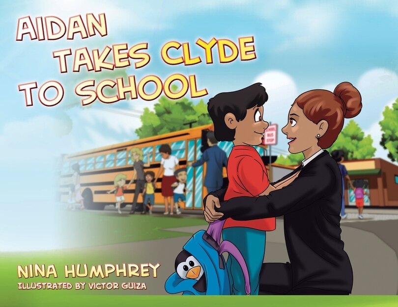 Front cover_Aidan Takes Clyde to School