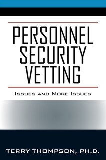 Front cover_Personnel Security Vetting