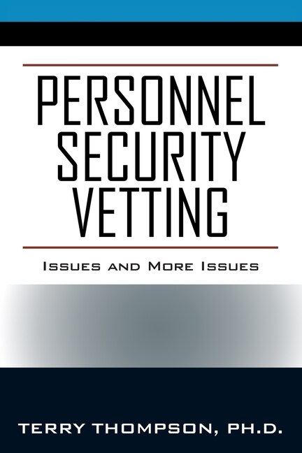 Front cover_Personnel Security Vetting