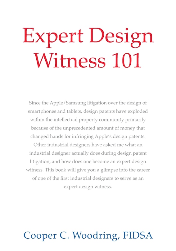 Front cover_Expert Design Witness 101