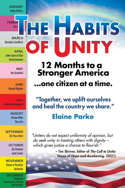 Front cover_The Habits Of Unity - 12 Months To A Stronger America...one Citizen At A Time