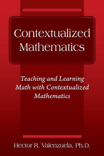Front cover_Contextualized Mathematics