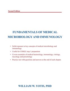 Couverture_Fundamentals of Medical Microbiology and Immunology