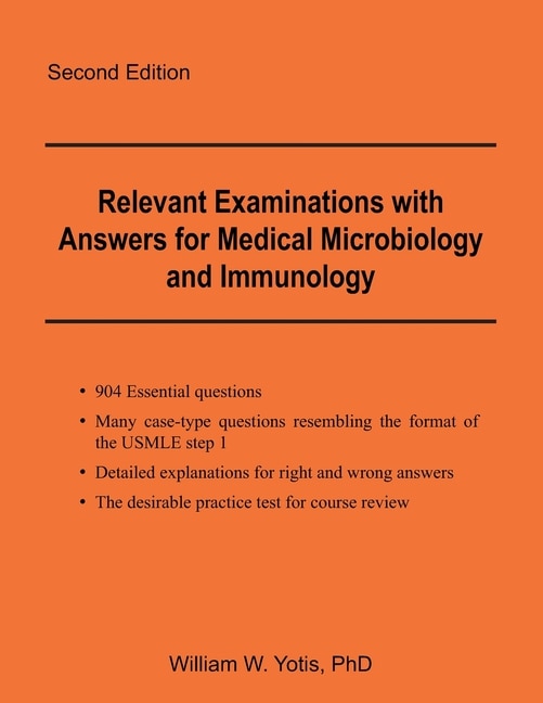 Front cover_Relevant Examinations with Answers for Medical Microbiology and Immunology