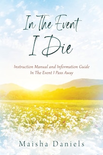 Couverture_In The Event I Die