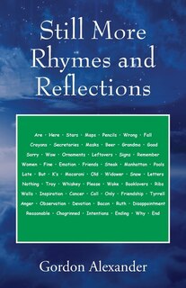 Couverture_Still More Rhymes and Reflections