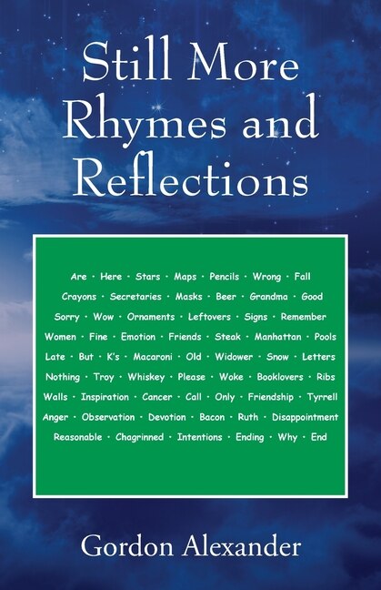 Couverture_Still More Rhymes and Reflections