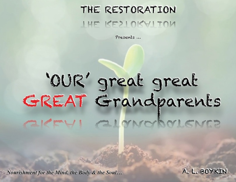 Front cover_'OUR' great great GREAT Grandparents