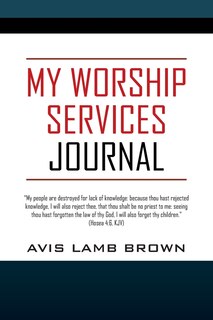 Front cover_My Worship Services Journal