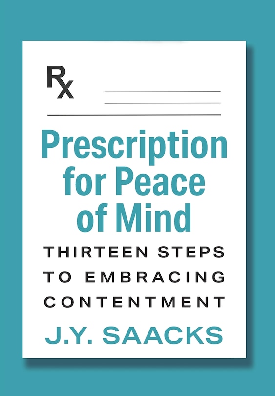 Front cover_Prescription for Peace of Mind