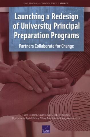 Couverture_Launching A Redesign Of University Principal Preparation Programs