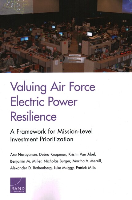 Front cover_Valuing Air Force Electric Power Resilience