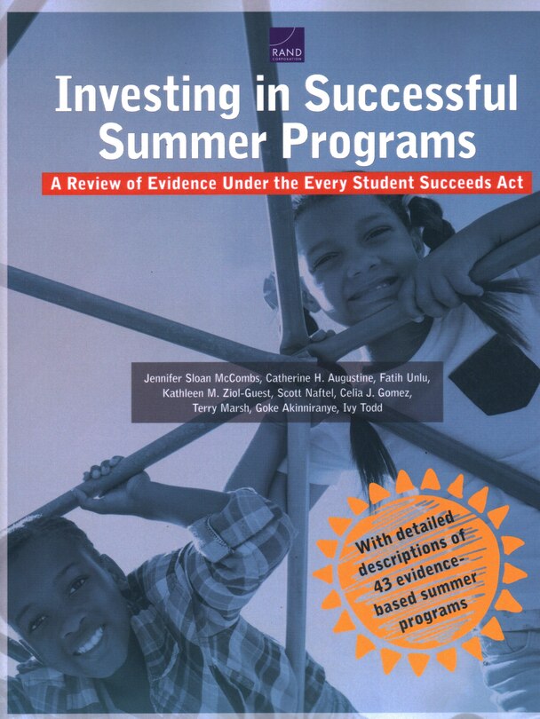 Front cover_Investing In Successful Summer Programs