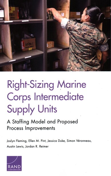 Right-sizing Marine Corps Intermediate Supply Units: A Staffing Model And Proposed Process Improvements de Joslyn Fleming