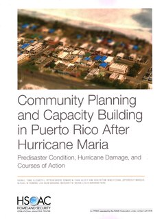 Front cover_Community Planning And Capacity Building In Puerto Rico After Hurricane Maria