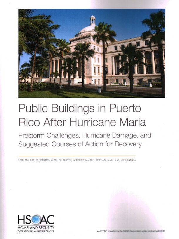 Front cover_Public Buildings In Puerto Rico After Hurricane Maria