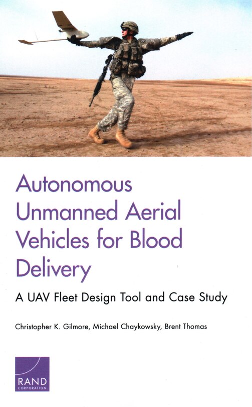 Front cover_Autonomous Unmanned Aerial Vehicles For Blood Delivery