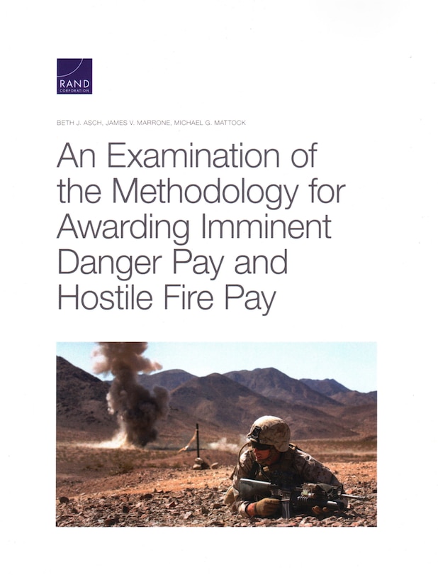 Couverture_An Examination of the Methodology for Awarding Imminent Danger Pay and Hostile Fire Pay