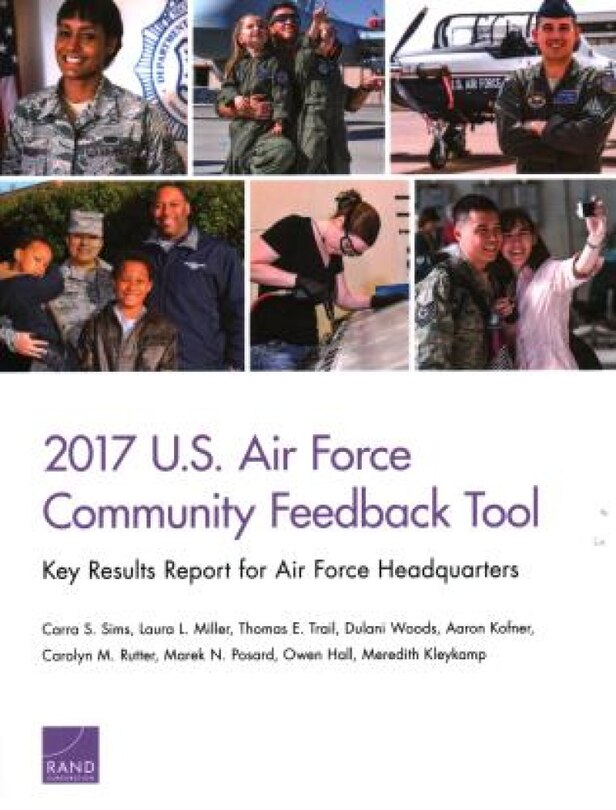 Front cover_2017 U.s. Air Force Community Feedback Tool