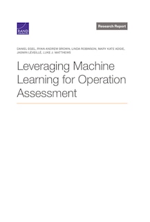 Front cover_Leveraging Machine Learning For Operation Assessment