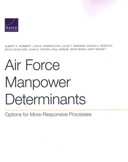 Couverture_Air Force Manpower Determinants