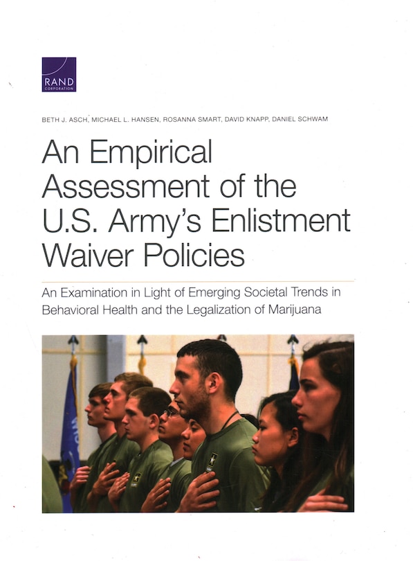 Couverture_An Empirical Assessment of the U.S. Army’s Enlistment Waiver Policies