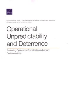 Front cover_Operational Unpredictability And Deterrence