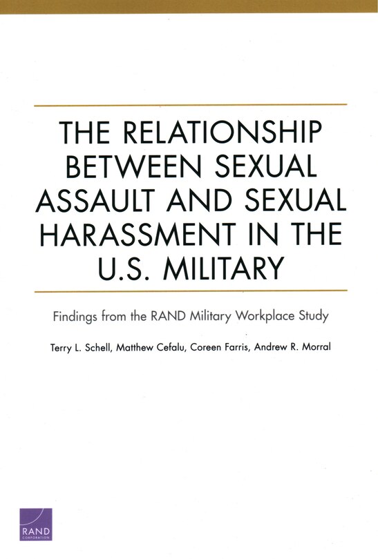 The Relationship Between Sexual Assault and Sexual Harassment in the U.S. Military: Findings from the RAND Military Workplace Study