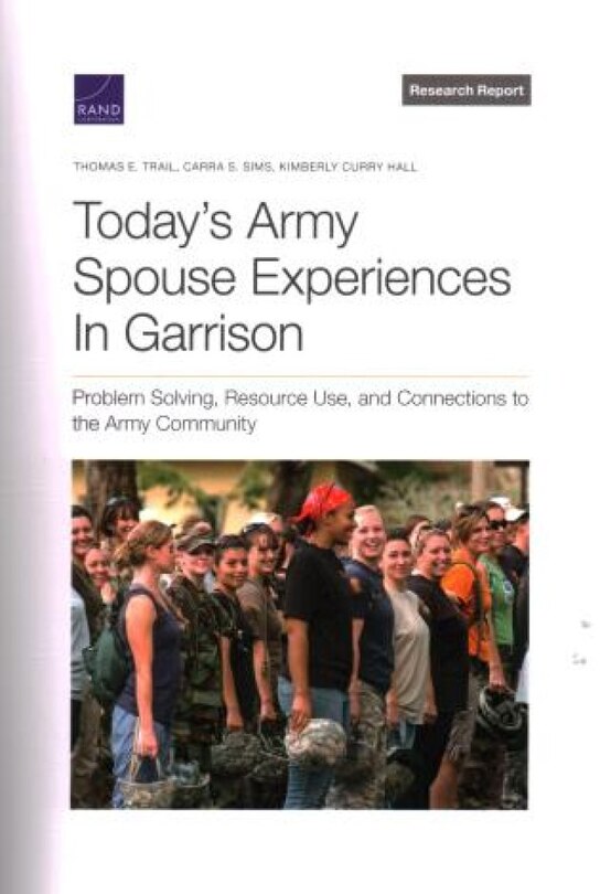 Front cover_Today's Army Spouse Experiences In Garrison