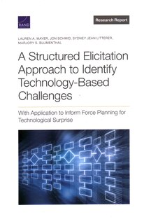 Front cover_A Structured Elicitation Approach to Identify Technology-Based Challenges