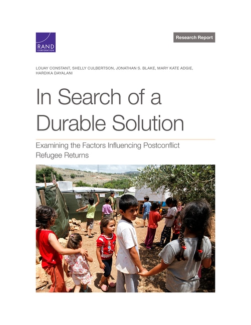 In Search Of A Durable Solution: Examining The Factors Influencing Postconflict Refugee Returns