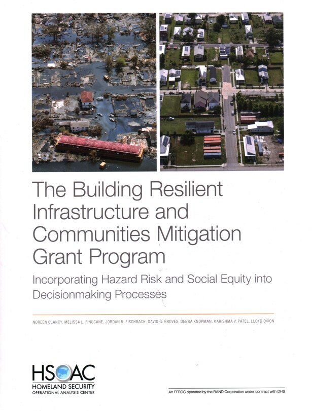 Front cover_The Building Resilient Infrastructure and Communities Mitigation Grant Program