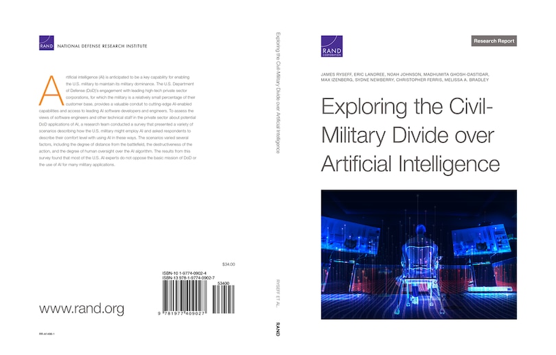 Front cover_Exploring the Civil-Military Divide over Artificial Intelligence