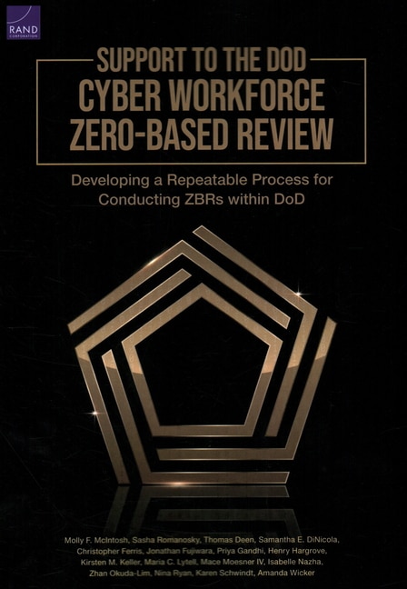 Front cover_Support to the DoD Cyber Workforce Zero-Based Review