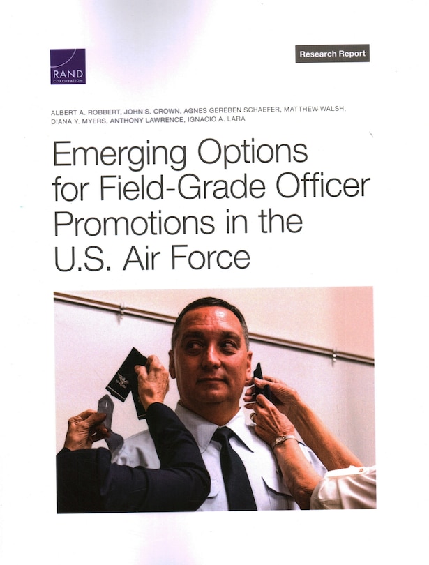 Front cover_Emerging Options for Field-Grade Officer Promotions in the U.S. Air Force