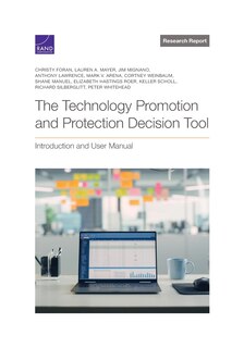 Front cover_The Technology Promotion and Protection Decision Tool