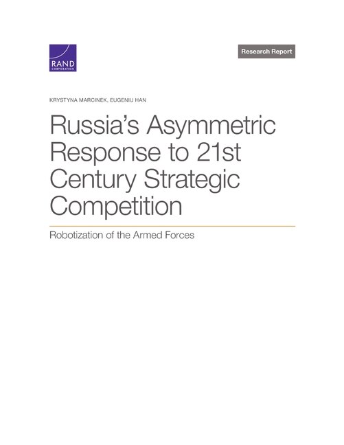 Couverture_Russia's Asymmetric Response to 21st Century Strategic Competition