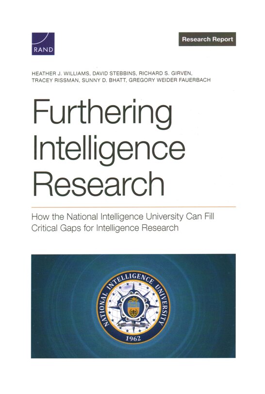 Front cover_Furthering Intelligence Research