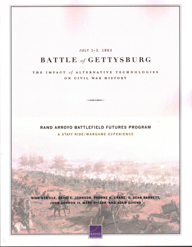 Front cover_Battle of Gettysburg