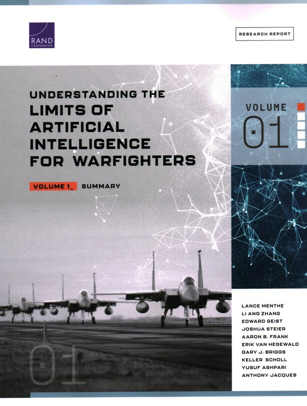 Front cover_Understanding the Limits of Artificial Intelligence for Warfighters