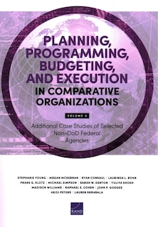 Front cover_Planning, Programming, Budgeting, and Execution in Comparative Organizations