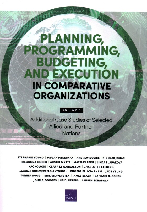 Front cover_Planning, Programming, Budgeting, and Execution in Comparative Organizations