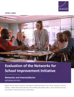 Couverture_Evaluation of the Networks for School Improvement Initiative—Networks and Intermediaries