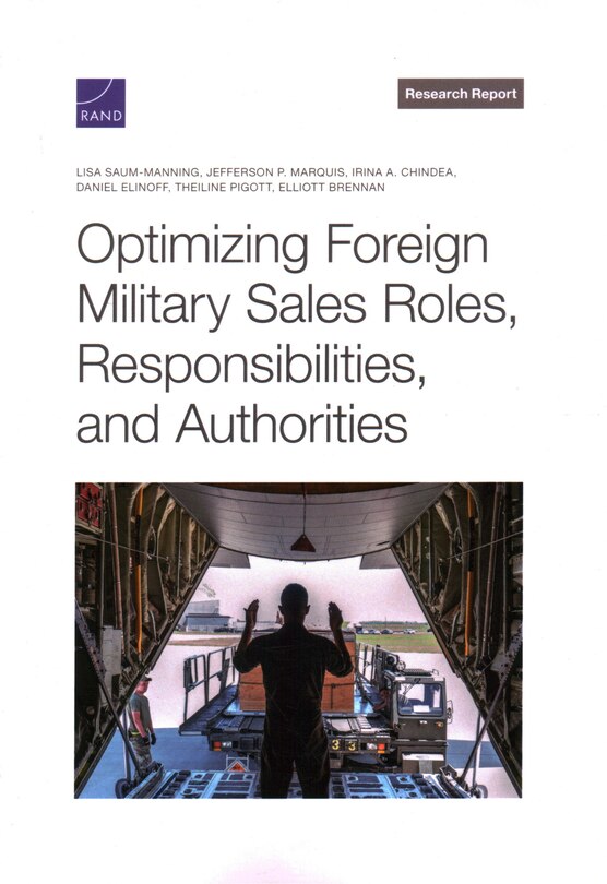 Couverture_Optimizing Foreign Military Sales Roles, Responsibilities, and Authorities