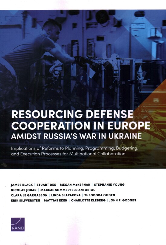 Front cover_Resourcing Defense Cooperation in Europe Amidst Russia’s War in Ukraine