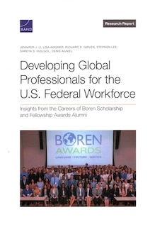 Front cover_Developing Global Professionals for the U.S. Federal Workforce